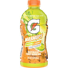 Gatorade - Sports Drink - Mashups Thirst Quencher Lemon Lime Orange Bottle 828ml x 12 Pack