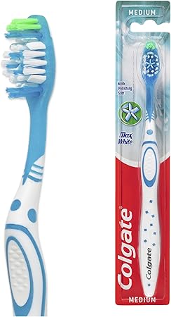 Colgate Max White Medium Toothbrush With Polishing Star