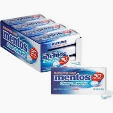 Mentos Clean Breath Mint - Peppermint 35g * 12 Pack