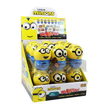 Minions Wobblerz Candy Collection Eggs with Sticker 10g * 18 Pack