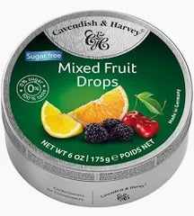 Cavendish & Harvey - Sugar Free Mixed Fruit Drops 175g