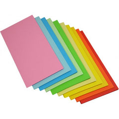 Rainbow Premium Matt Paper Rectangle 80GSM Double Sided 125mm X 250mm 360 Sheets Per PVC Box Assorted