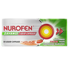 Nurofen Zavance Liq Caps 20's