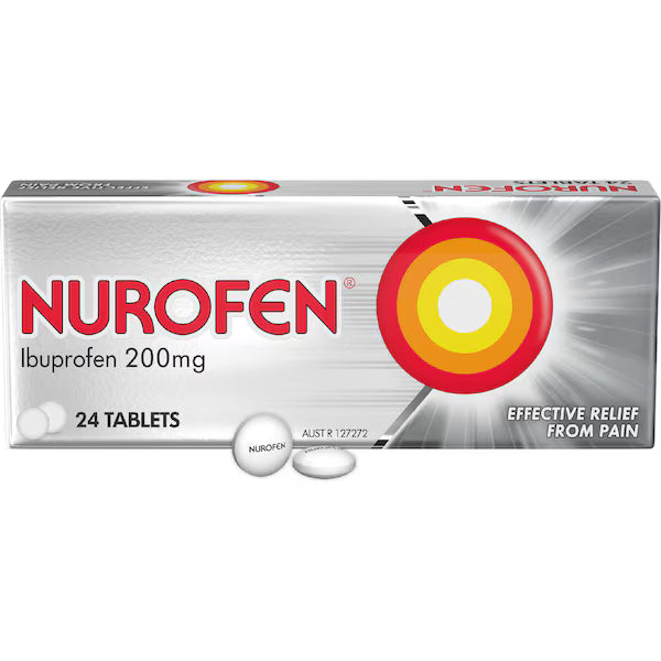 Nurofen 200mg Ibuprofen 24 Tablets