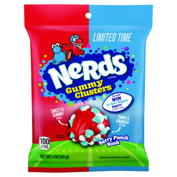 NERDS CLUSTER BE/PUNCH 141G*12