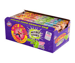 Cry Baby Nitro Sours Extra Sour Bubble Gum Tub 200ct
