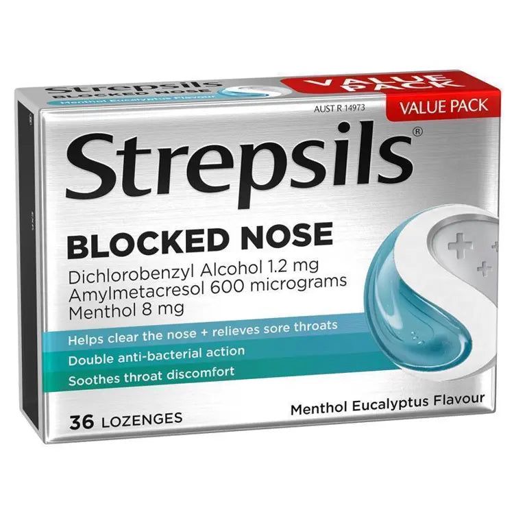 STREPSISLS BLOCKED NOSE 36'S VALUE PACK 6*