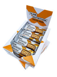 Team Nutrition Soft Protein Snack - Salted Caramel Crunch 55g * 12 Pack