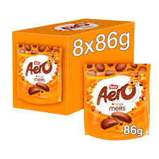 Nestle Aero Melts Orange Bags 86g * 8 Pack