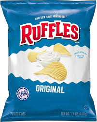 Ruffles Regular Potato Chips 49.6g * 32 Pack