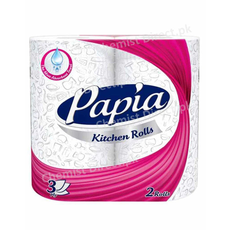 Papia 3ply Kitchen Towel 8pk