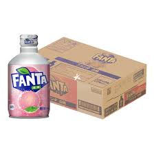 Fanta - White Peach Soda Can JAPAN 300ml x 24 Pack