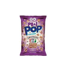 PB & J Popcorn Smucker's JIF Grape Peanut Butter & Jelly 149g * 12 Pack