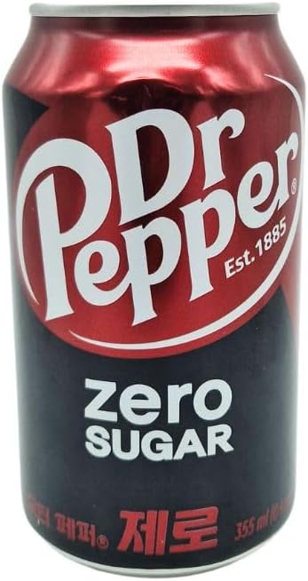 DR PEPPER ZERO SUGAR 355ML*12