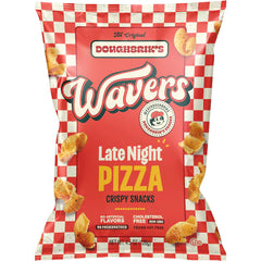 Doughbrik's Wavers Pizza Crispy Snacks 126g * 12 Pack