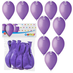 Unique Party - Balloons Lilac Lavender 12'' 30.4cm 10pk