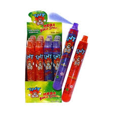 TNT Mega Sour Spray Strawberry & Blue Raspberry 110ml * 12 Pack