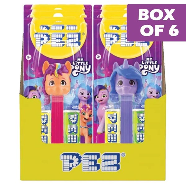 Pez Candy Dispensers - My Little Pony 17g * 6 Pack