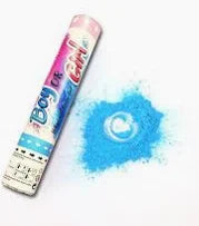 Party Makers - Gender Reveal Smoke Popper Blue