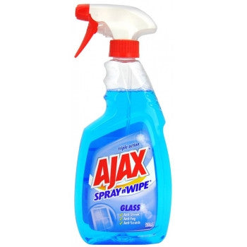 Ajax Spray N Wipe Glass Cleaner 500ml