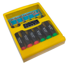 Screwdriver Set In Holder Premium 6pc