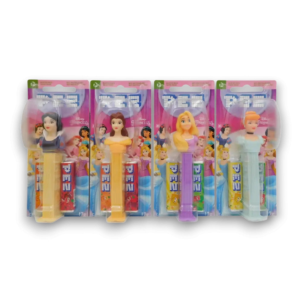 Pez Candy Dispensers - Princess 17g * 6 Pack