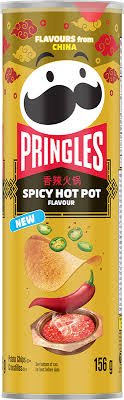 Pringles Spicy Hot Pot Potato Chips 156g * 14 Pack