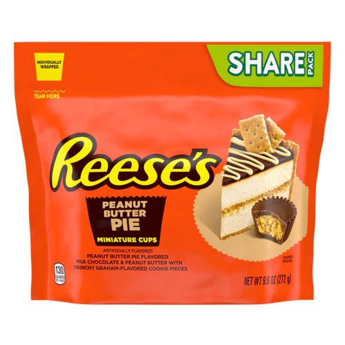 Reeses Minature Cups Peanut Butter Pie Share Pack 272g * 8 Pack