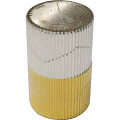 Rainbow Metallic Corrugated Border Roll 65mm X 10m