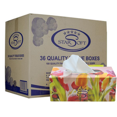 Star Soft Quality Facial Tissue Boxes 36pk