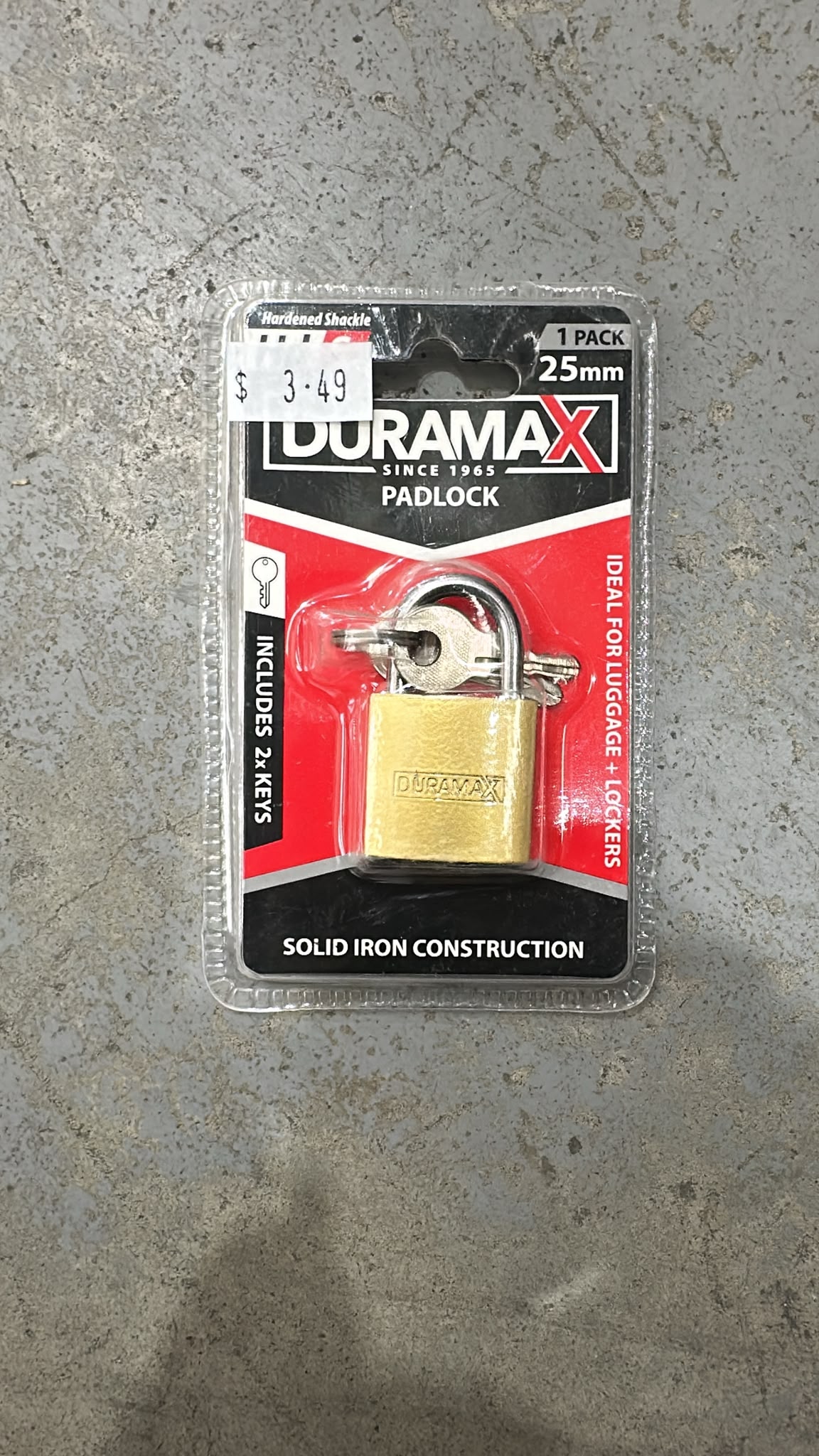 Handy Hardware 30mm Keyed Alike Padlock