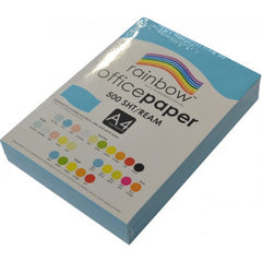 Rainbow Office Paper A4 75gsm 500 Sheets Blue