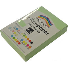Rainbow Office Paper A4 75gsm 500 Sheets Mint