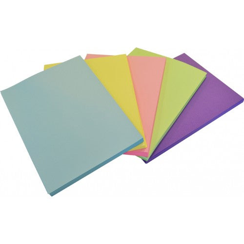 Rainbow Office Paper A4 75gsm 500 Sheets Pastel Assorted