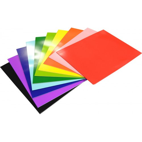 Rainbow Surface Board 300gsm 510mm X 640mm 100 Sheets Assorted.
