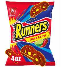 Barcel Runners Chili Pepper & Lime Flavored Corn Snack 113g * 20 Pack