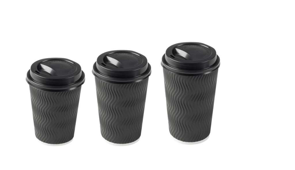 Forest Packaging 12oz/16oz Coffee Cups Lids 1000pcs