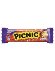 Cadbury Picnic Chocolate & Peanut Bar 46g * 25 Pack