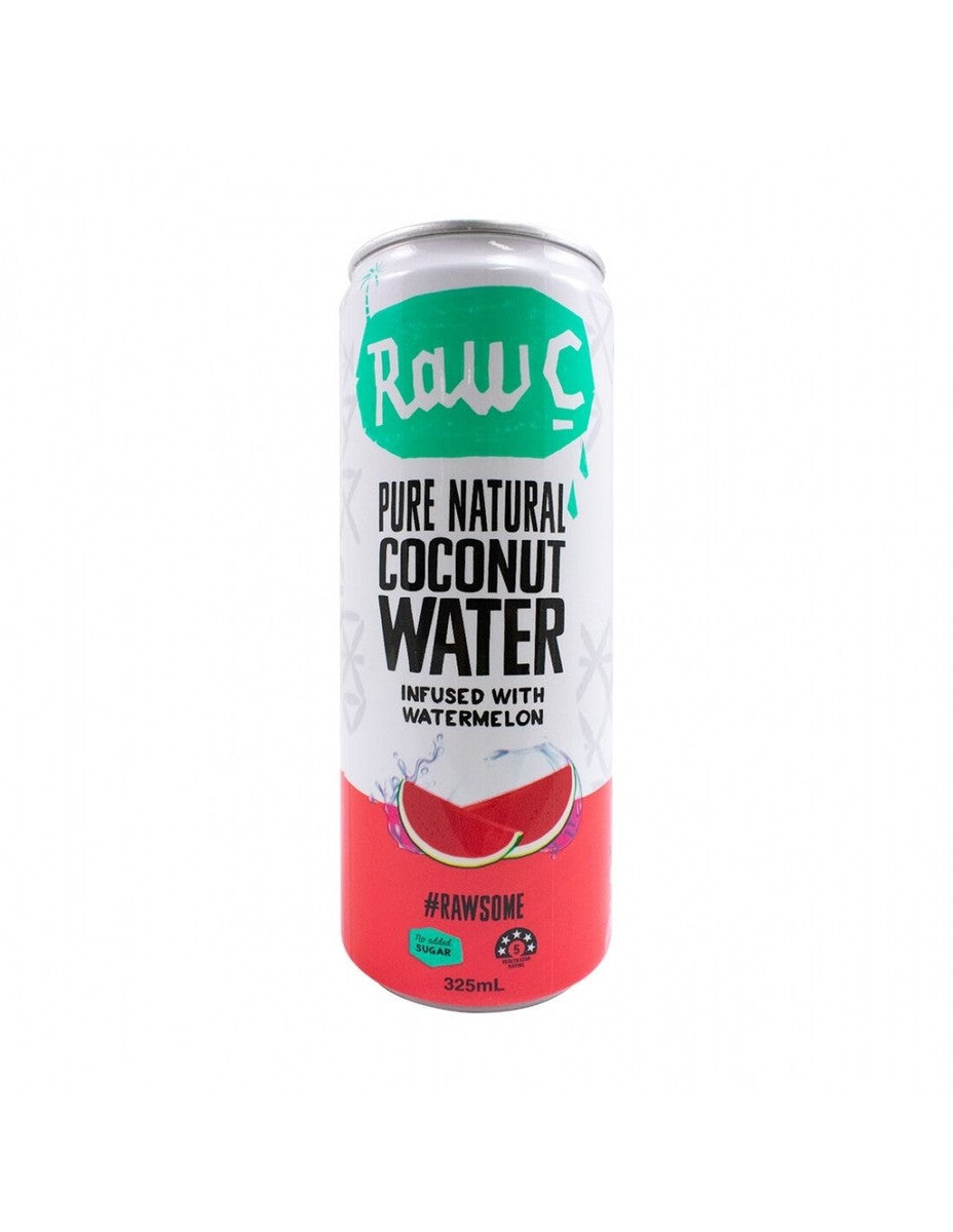 325ML RAW C COCONUT WATERMELON