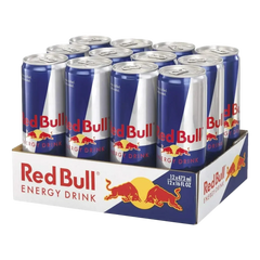 Red Bull - Energy Drink Can - Original 473ml x 12