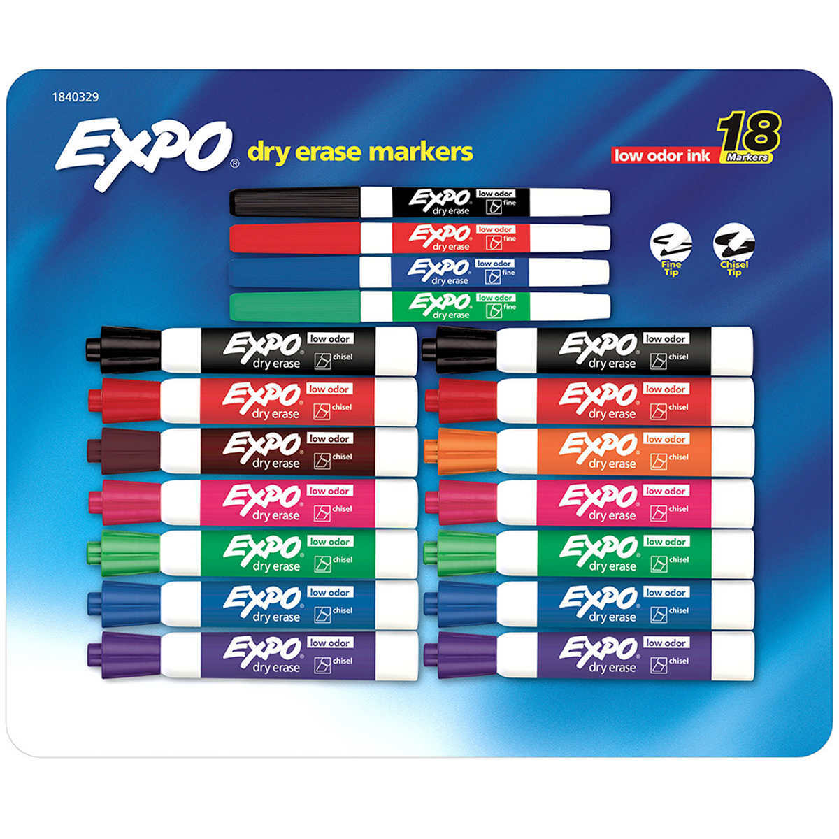 Expo Assorted Whiteboard Markers 4x1