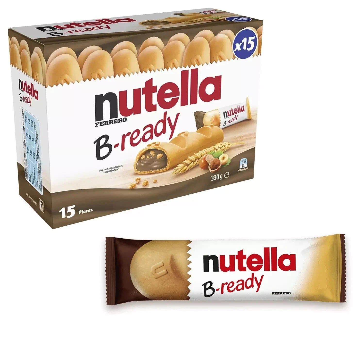 Nutella B-Ready - 22 g x 15 pack