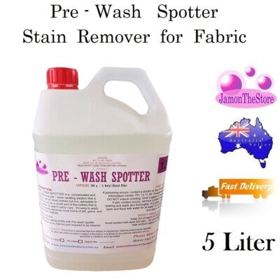 BulkBuys - Pre-Wash Spotter - Laundry Liquid - 100g/L Solution - 5L