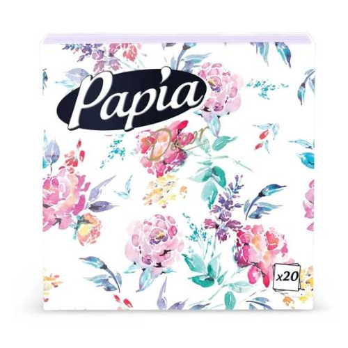 Papia Decor Napkins 3ply 20pcs