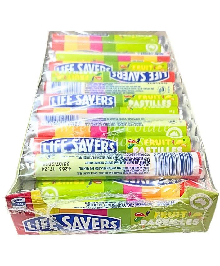 Lifesavers Fruit Tingles Pastilles 34g * 24 Pack