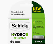 Schick Exacta2 Sensitive 5 Disposable Razors