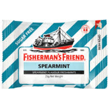 Fisherman's Friend Sugar Free Spearmint Lozenges 25g * 12 Pack
