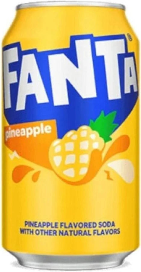 Fanta - Pineapple US 355ml x 12 Pack