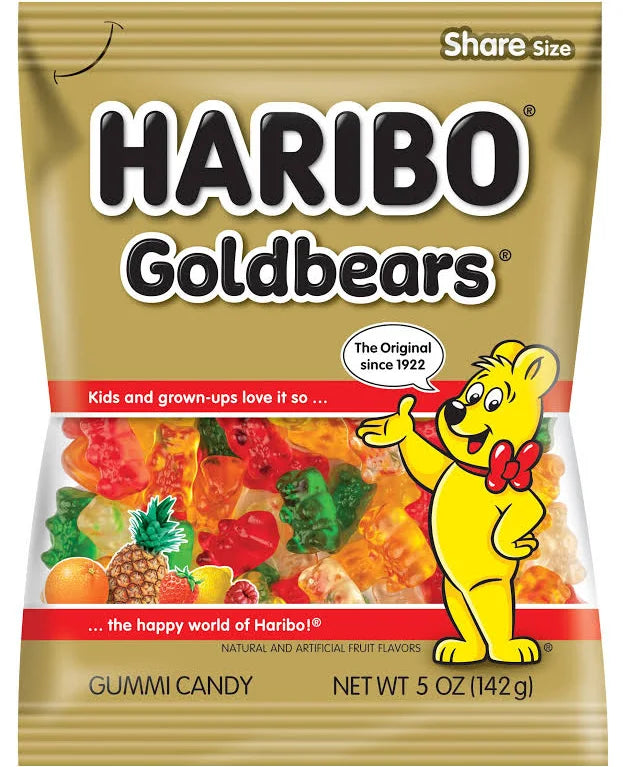 HARIBO GOLDEN BEARS 142G*12