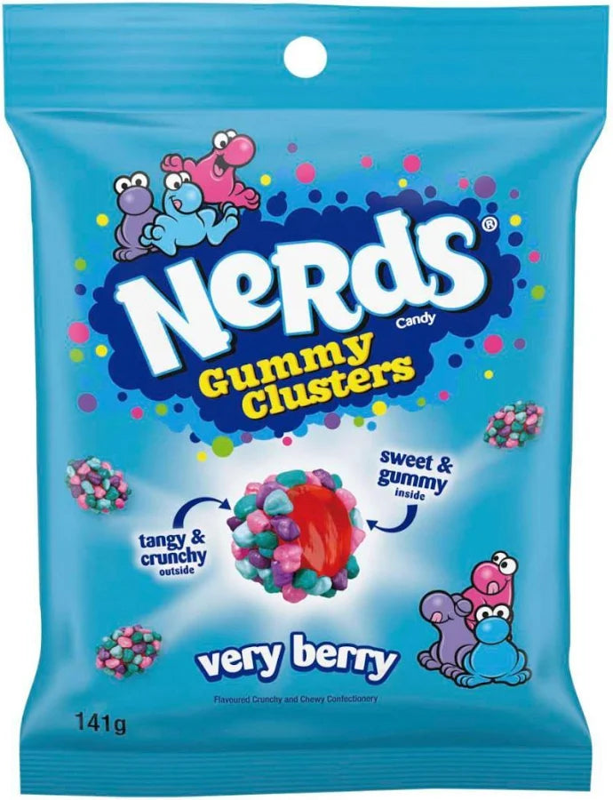 NERDS GUM/CLUS VERYBERRY 226G*6